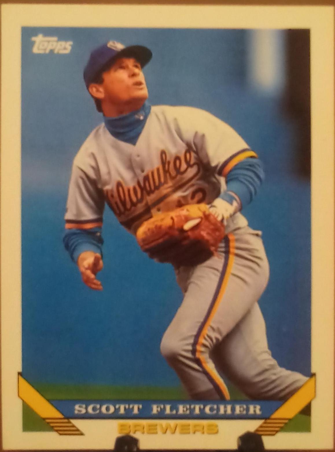 Scott Fletcher 97 Prices 1993 Topps Baseball Cards