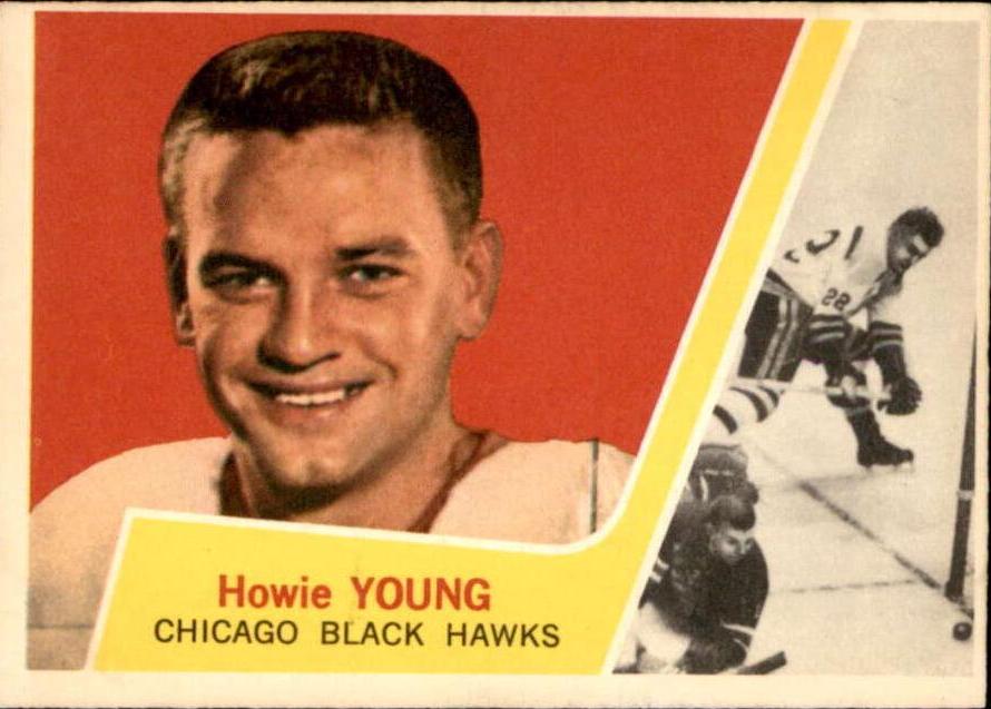 Howie Young #29 Hockey Cards 1963 Topps