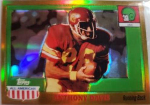 Anthony Davis [Chrome Refractor] #89 Football Cards 2005 Topps All American