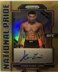 Chan Sung Jung [Gold] #NP-CSJ Ufc Cards 2022 Panini Chronicles UFC National Pride Signatures Prices