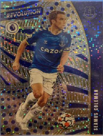 Seamus Coleman [Disco] #174 Soccer Cards 2021 Panini Revolution Premier League