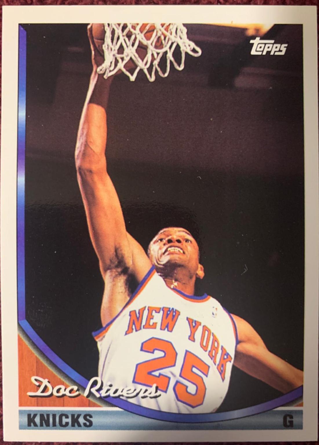 Doc Rivers Prices Topps Basketball Cards