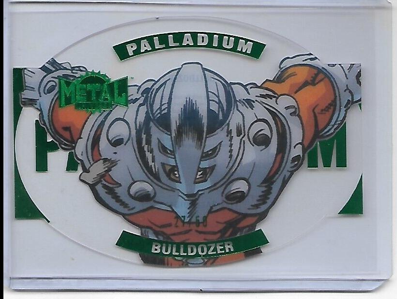 Bulldozer #P-40 2024 SkyBox Metal Universe Avengers Palladium