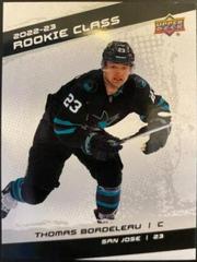 Thomas Bordeleau #RC-7 Hockey Cards 2022 Upper Deck Rookie Class Prices