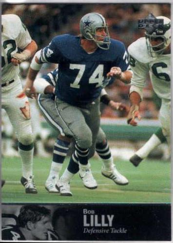 Bob Lilly #46 Football Cards 1997 Upper Deck Legends