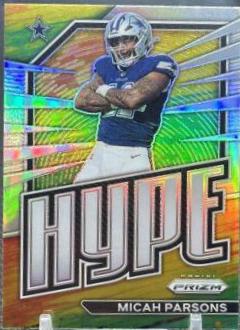 Micah Parsons [Silver] #H-15 Football Cards 2022 Panini Prizm Hype