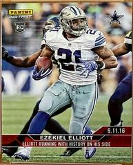 Ezekiel Elliott #3 Football Cards 2016 Panini Instant NFL Prices