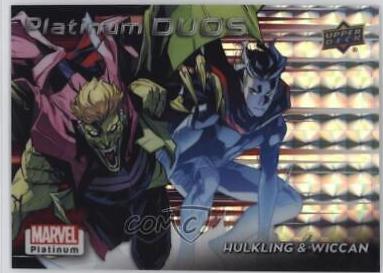 Hulkling / Wiccan #PD8 Marvel 2023 Upper Deck Platinum Duos