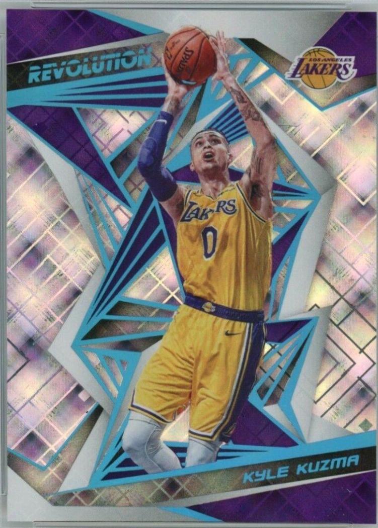 Kyle Kuzma [Cosmic] #92 Basketball Cards 2019 Panini Revolution