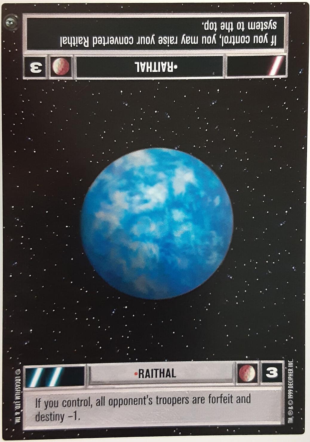 Raithal [Revised Light] Star Wars CCG Dagobah