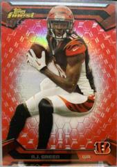 A.J. Green [Red Refractor] #33 Football Cards 2013 Topps Finest Prices