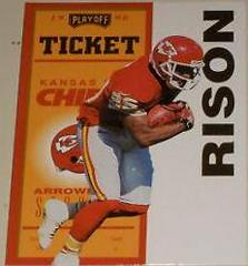 Andre Rison [Gold] #40 Football Cards 1998 Playoff Contenders Ticket Prices