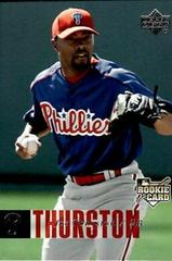 Joe Thurston #1156 Baseball Cards 2006 Upper Deck Prices