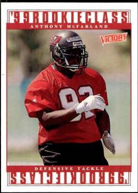 Anthony McFarland #395 Football Cards 1999 Upper Deck Victory