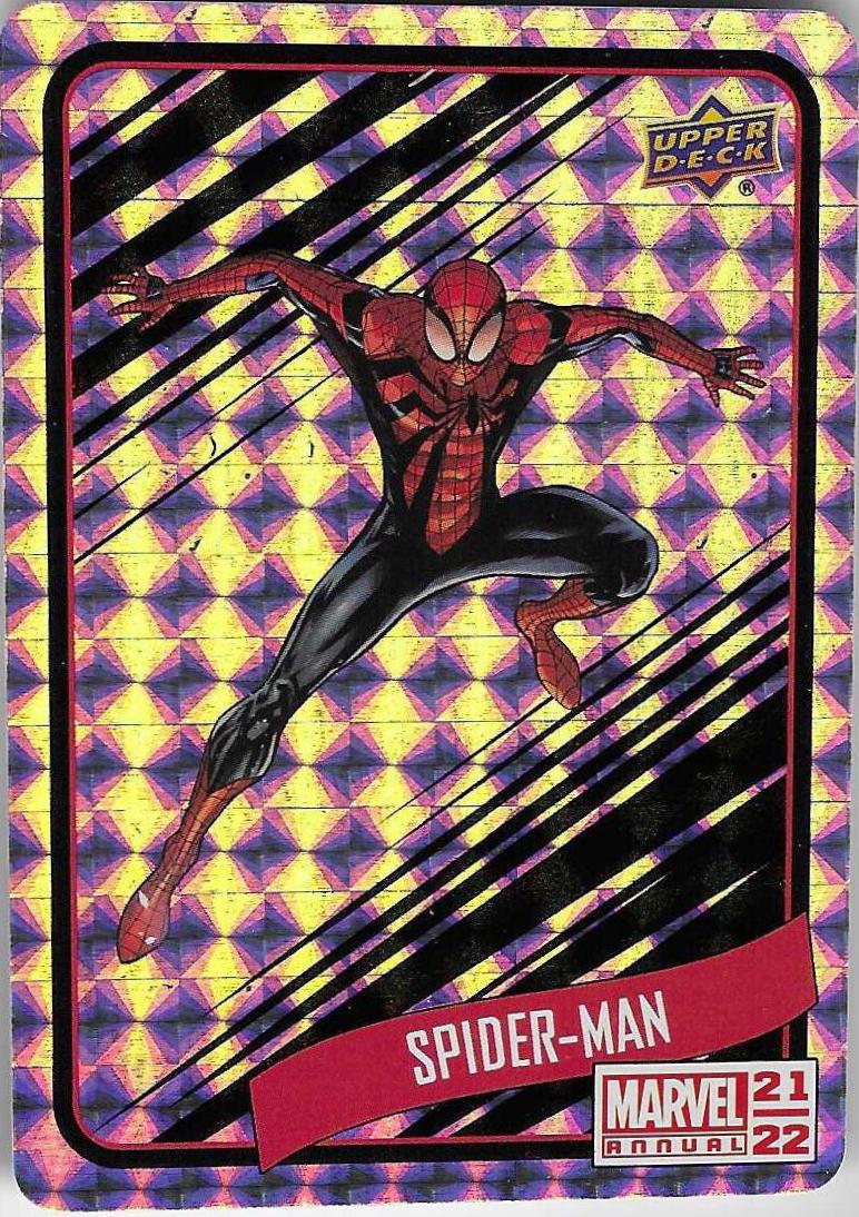 Spider-Man #B26 Marvel 2023 Upper Deck Annual Backscatters