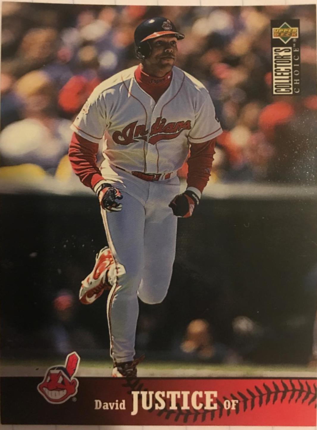 David Justice #U10 Baseball Cards 1997 Collector's Choice Update