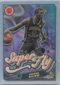 Omaha Biliew #SF-10 Basketball Cards 2023 Topps Chrome McDonald's All American SuperFly