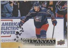 Cam Atkinson #C25 Hockey Cards 2018 Upper Deck Canvas Prices