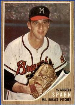 1960 Topps WARREN SPAHN Braves #445 store SGC 6.5 EX/NM+