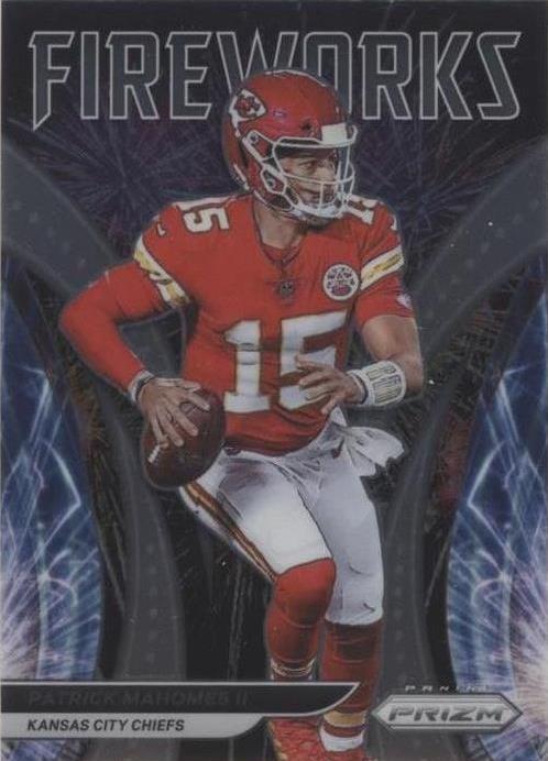 Patrick Mahomes II #F-15 Prices | 2021 Panini Prizm Fireworks ...