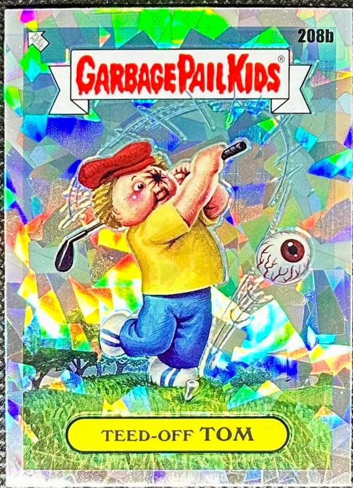 Teed-Off TOM [Atomic] #208b 2023 Garbage Pail Kids Chrome