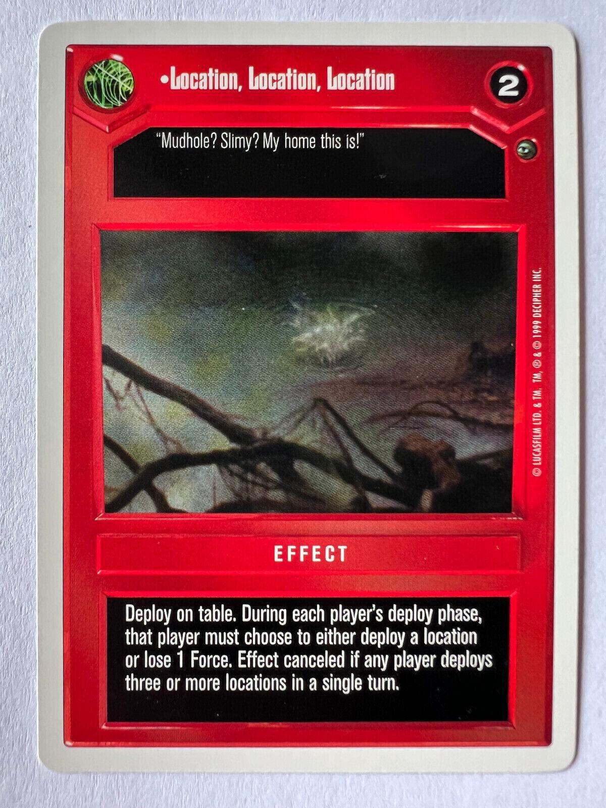 Location, Location, Location [Revised] Star Wars CCG Dagobah