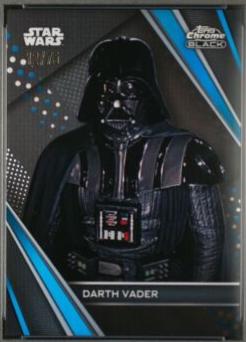 Darth Vader [Blue Refractor] #15 Star Wars 2023 Topps Chrome