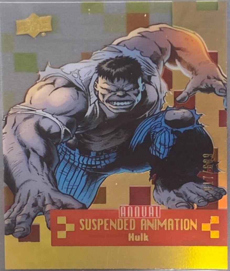 Hulk #5 Marvel 2022 Upper Deck Annual Suspended Animation