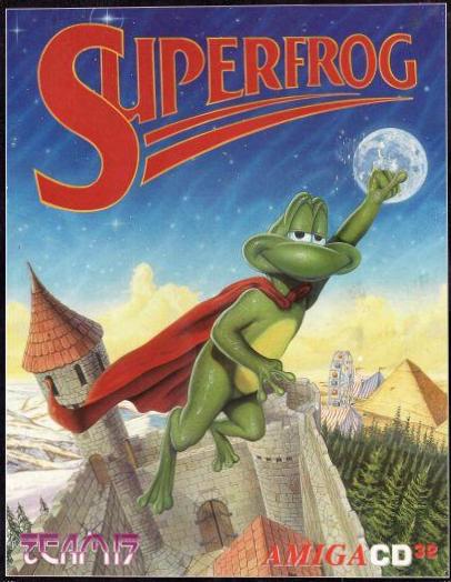 Superfrog PAL Amiga CD32