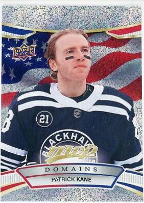 Patrick Kane [Gold] #NA-17 Hockey Cards 2022 Upper Deck MVP Domains