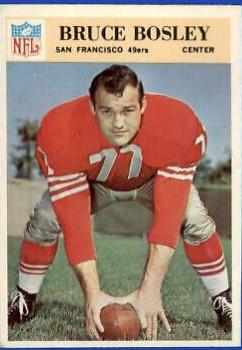 Bruce Bosley #172 Football Cards 1966 Philadelphia