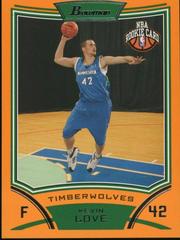 Kevin Love [Orange] #115 Basketball Cards 2008 Bowman Prices