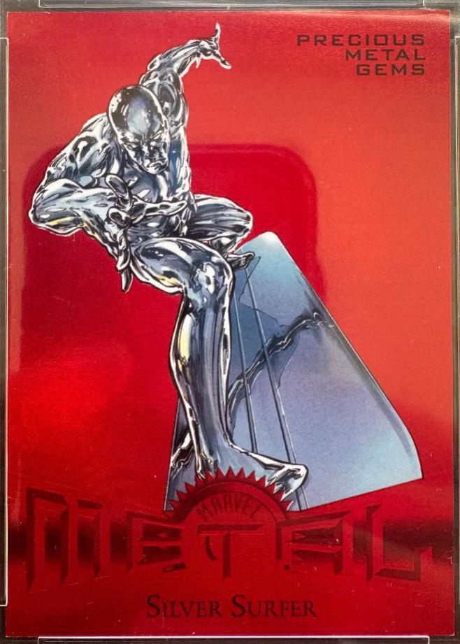 Silver Surfer #25 Marvel 2013 Fleer Retro Metal