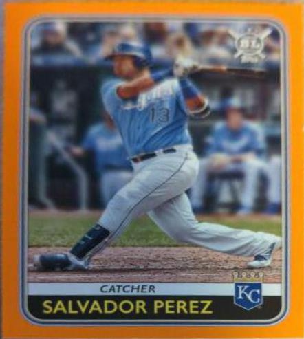 Salvador Perez [Orange] #1 Baseball Cards 2020 Topps Big League