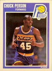 Chuck Person #66 Basketball Cards 1989 Fleer Prices