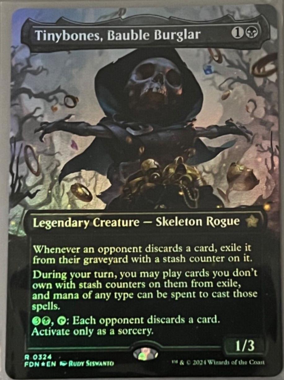 Tinybones, Bauble Burglar [Foil] #324 Magic Foundations