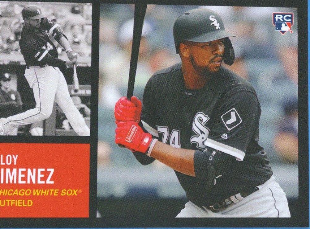 Eloy Jimenez #119 Baseball Cards 2019 Topps Throwback Thursday