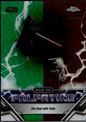 The Duel with Yoda [Kashyyyk Green Refractor] #RP-11 Star Wars 2024 Topps Chrome The Rise of Palpatine Prices