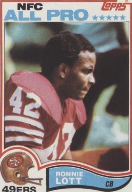 1982 NFL San Francisco 49ers good 30 Trading Cards.