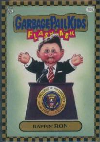 Rappin' RON [Gold] #10a 2010 Garbage Pail Kids