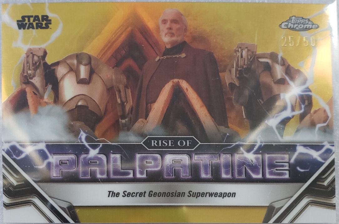 The Secret Geonosian Superweapon #RP-6 Star Wars 2024 Topps Chrome The Rise of Palpatine