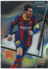 Lionel Messi #100 Soccer Cards 2020 Topps Finest UEFA Champions League Prices