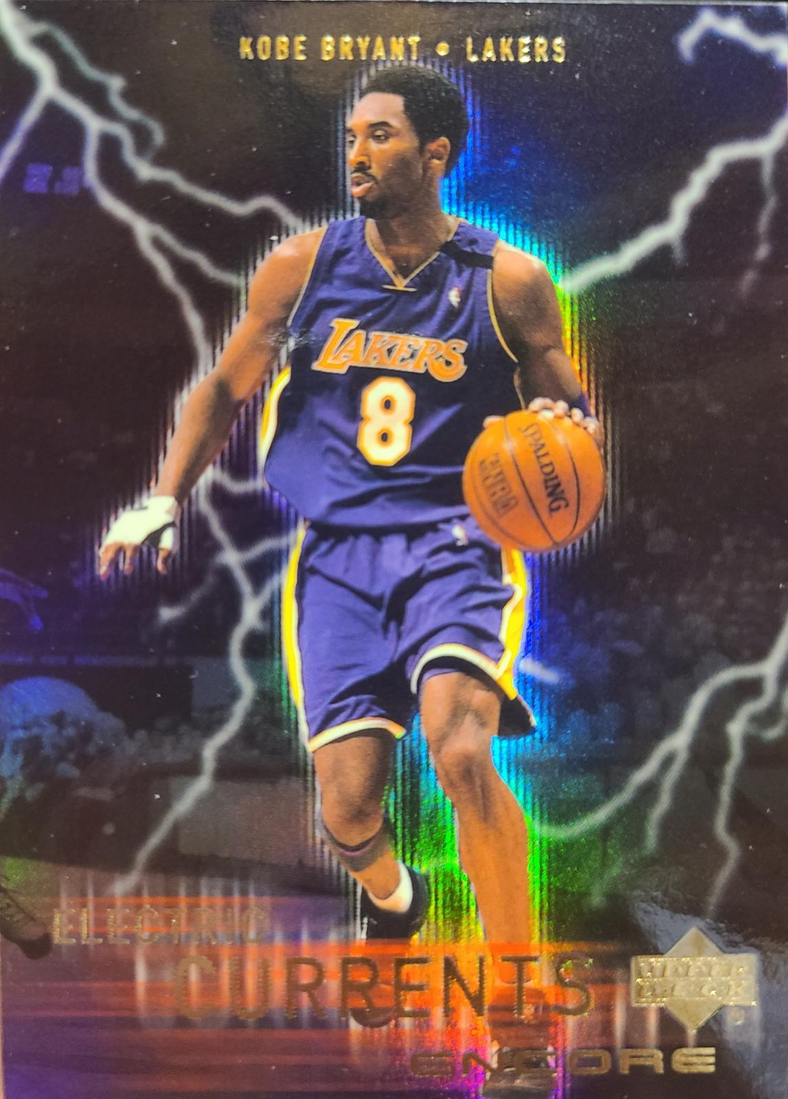 Kobe Bryant #EC8 Basketball Cards 1999 Upper Deck Encore Electric Currents