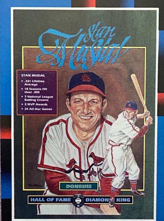 Stan Musial Puzzle #641 Prices 1988 Donruss Baseball Cards