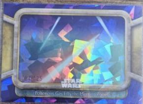 Poisonous Gas Fills the Meeting Room [Purple] #4 Star Wars 2024 Topps Chrome Sapphire