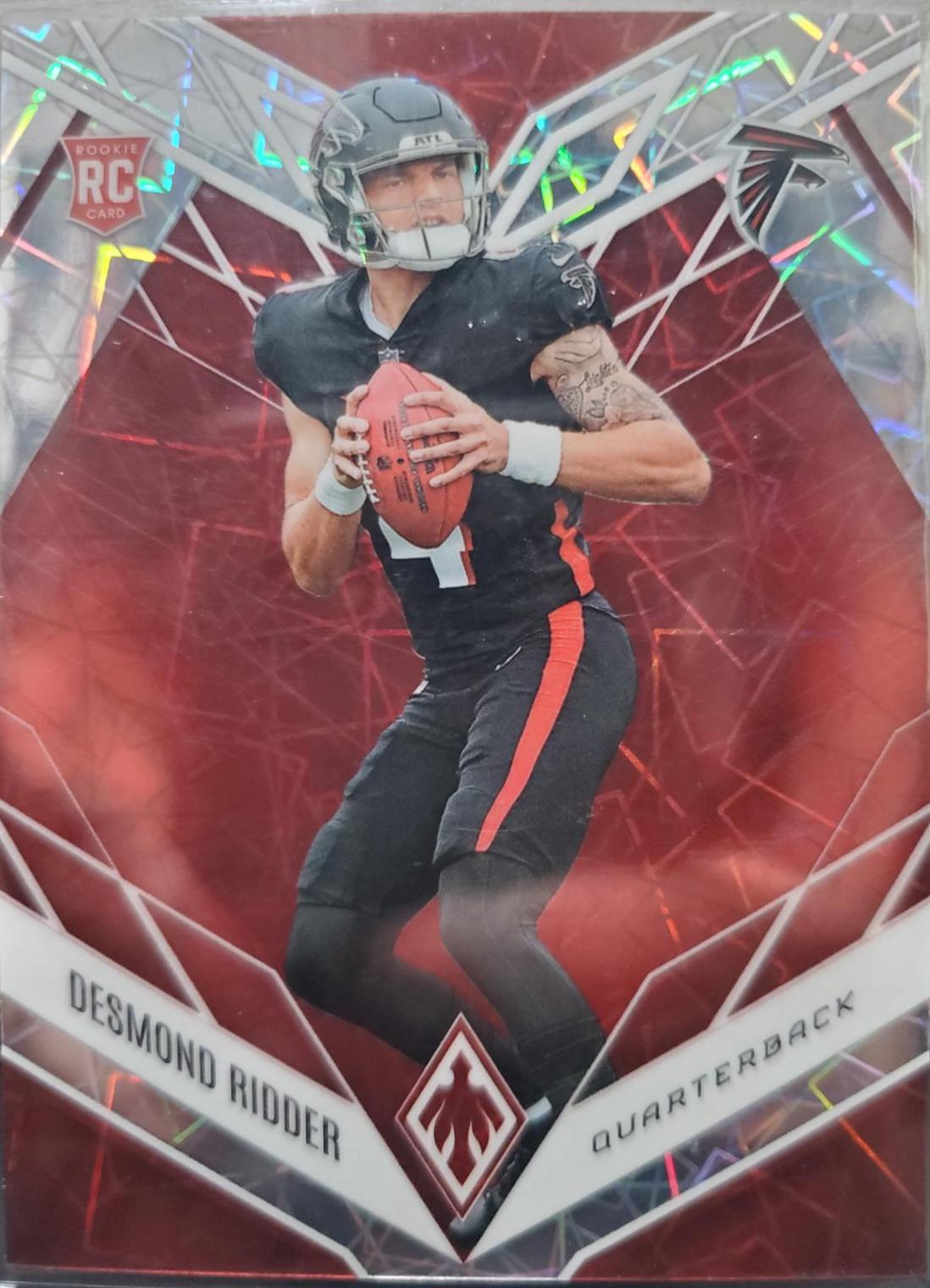 Desmond Ridder [Red Lazer] #104 Prices | 2022 Panini Phoenix | Football ...