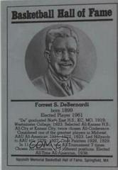 Forrest DeBernardi Basketball Cards 1986 Hall of Fame Metallic Prices