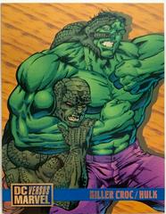 Killer Croc / Hulk #76 1995 Fleer DC vs Marvel Prices