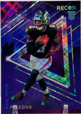 Kyle Pitts [Purple] #REC11 Football Cards 2021 Panini Chronicles Recon