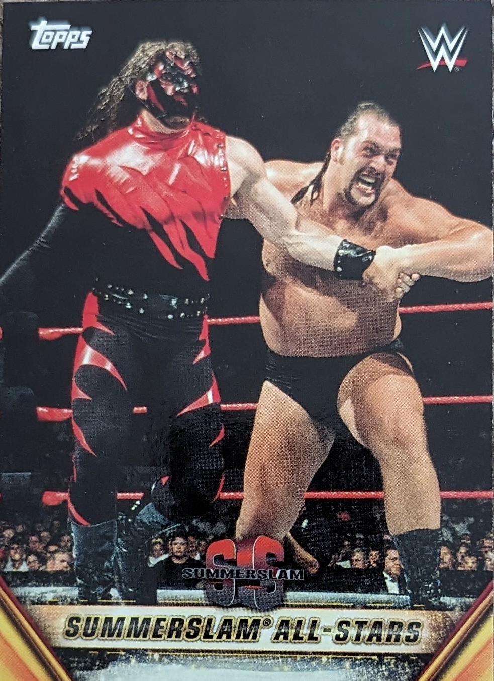 Kane & X Pac #MSS-8 Wrestling Cards 2019 Topps WWE SummerSlam All Stars